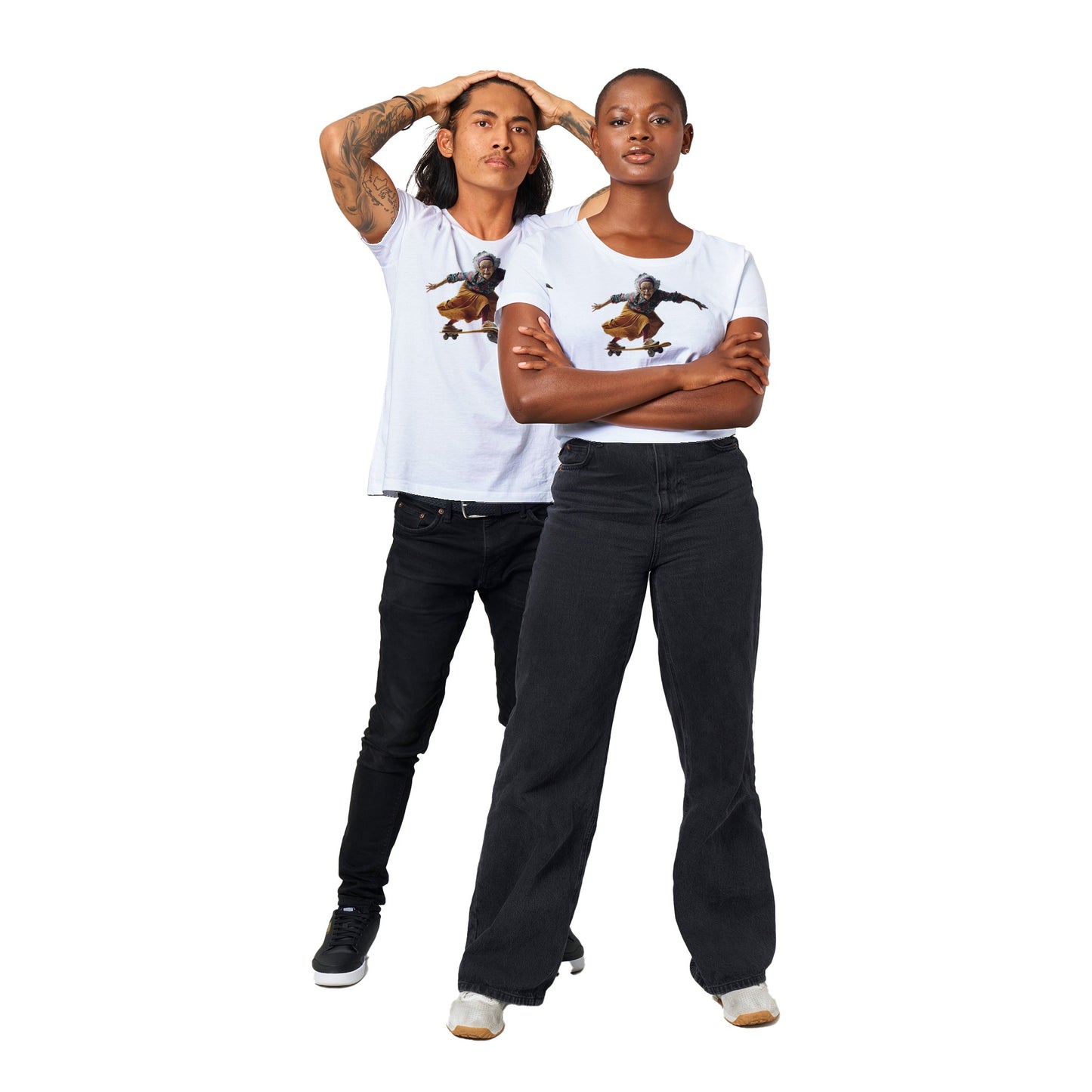 Skater Gran Organic Unisex Tee