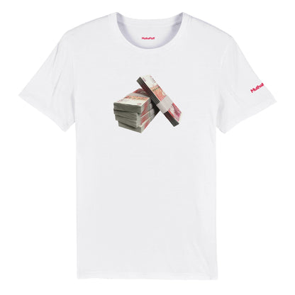 Bullseye (£50 Notes) Stack Organic Unisex Tee