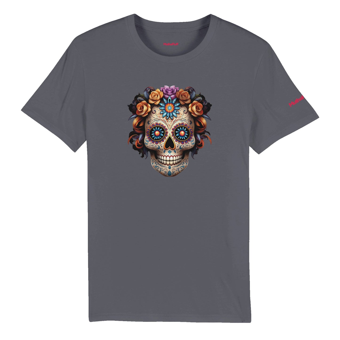 Floral Skull Organic Unisex Tee