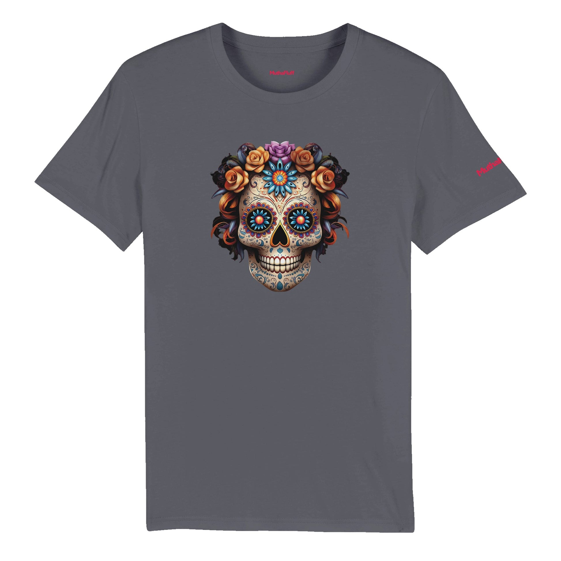 Floral Skull Organic Unisex Tee