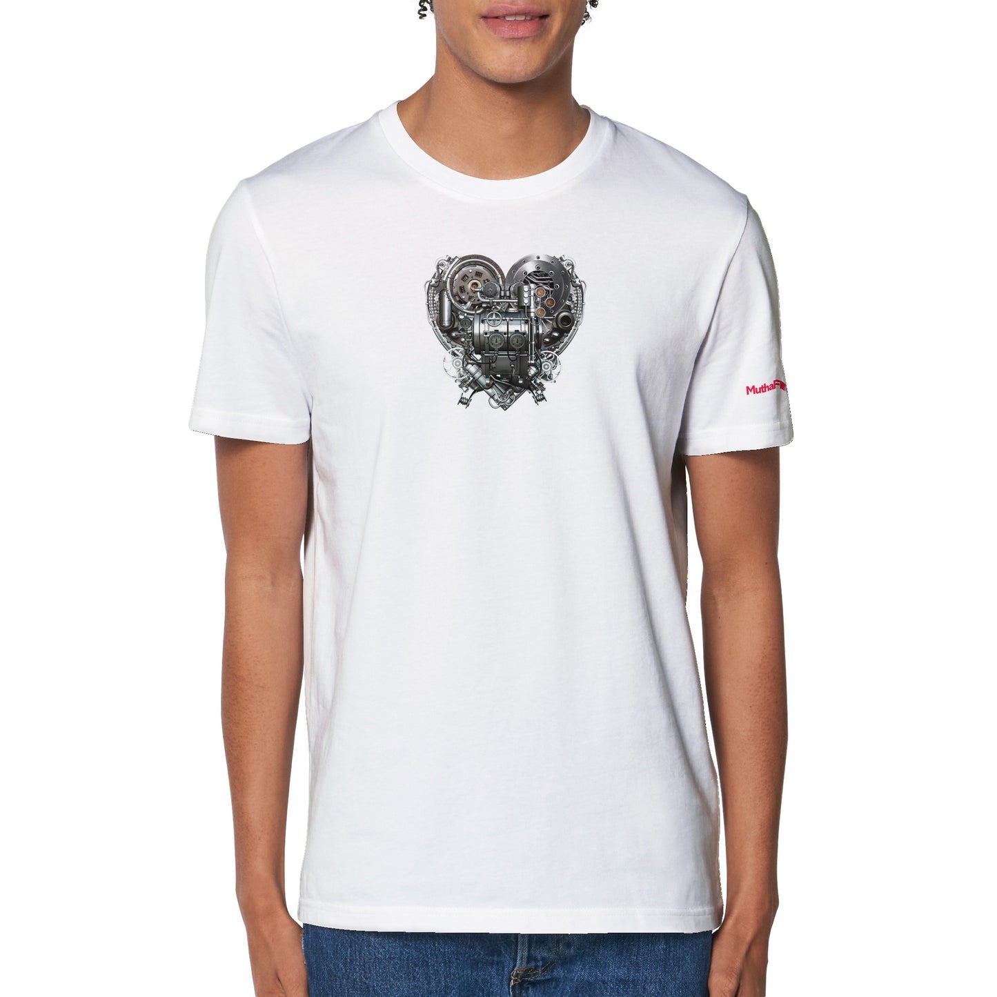 Mechanical Heart Organic Unisex Tee