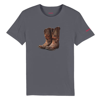 Cowboy Boots Organic Unisex Tee