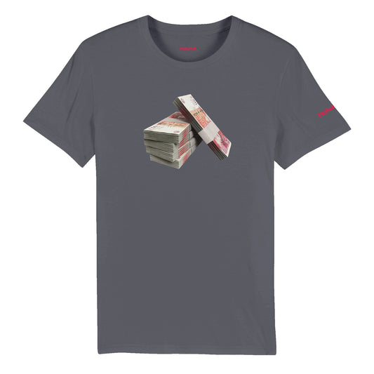 Bullseye (£50 Notes) Stack Organic Unisex Tee