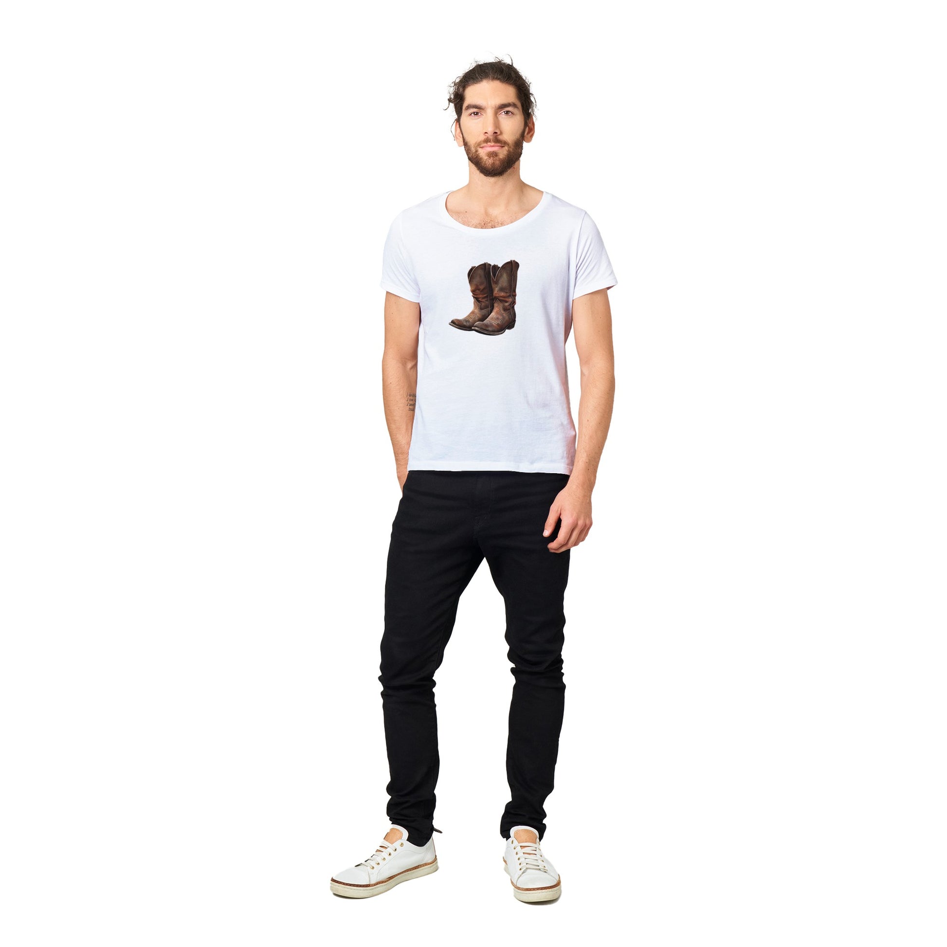 Cowboy Boots Organic Unisex Tee