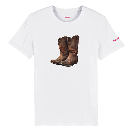 Cowboy Boots Organic Unisex Tee