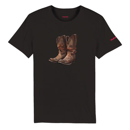 Cowboy Boots Organic Unisex Tee