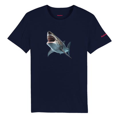 Great White Shark Organic Unisex Tee