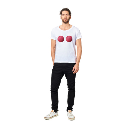 Raspberry Scoops Organic Unisex Tee