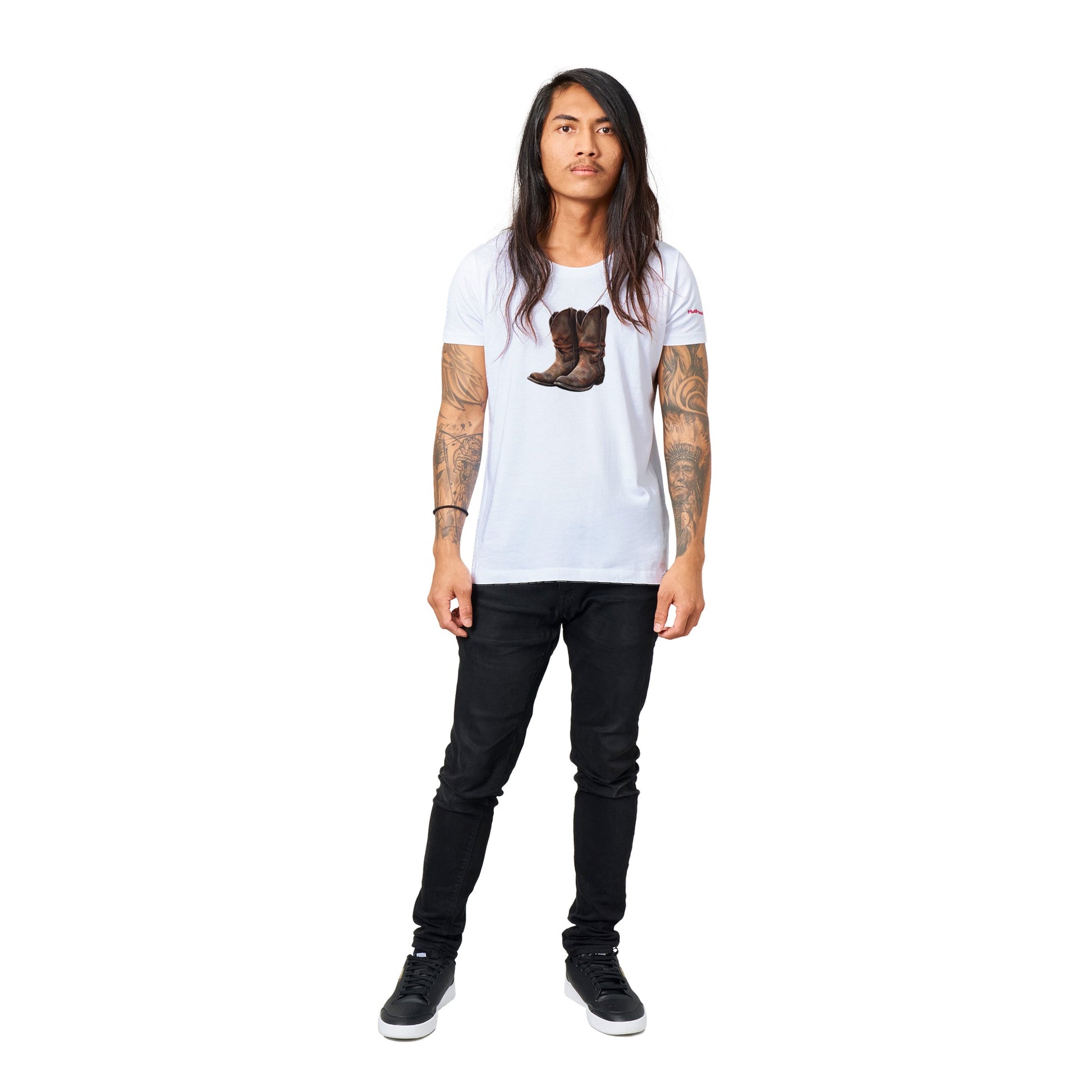 Cowboy Boots Organic Unisex Tee